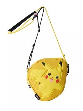 NWT Zara Kids PIKACHU POKÉMON CROSSBODY BAG Yellow
